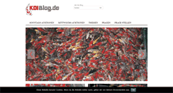 Desktop Screenshot of koiblog.de